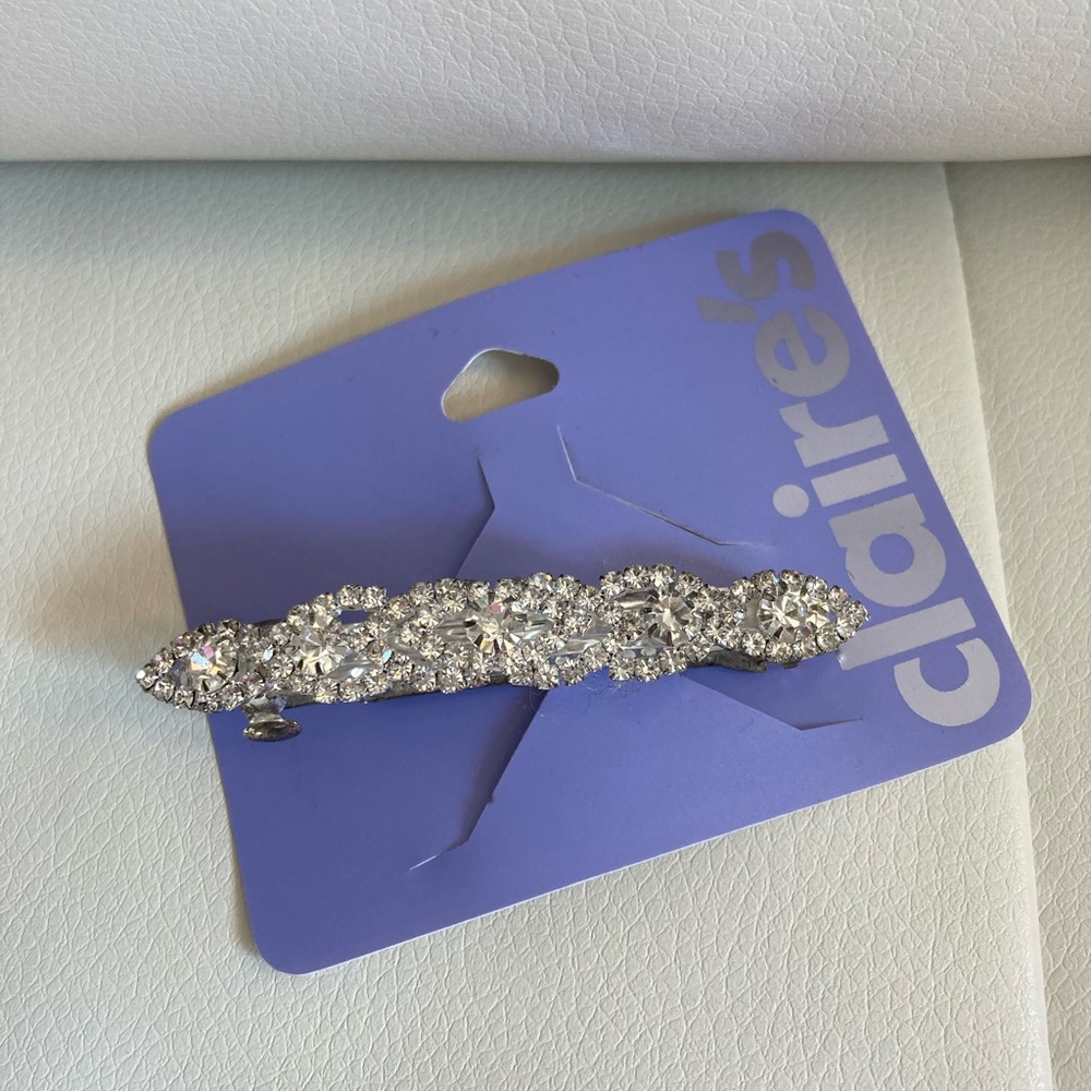 🌷 3 for $15 🌷 Claire’s sparkly rhinestone barrette